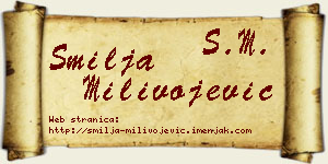 Smilja Milivojević vizit kartica